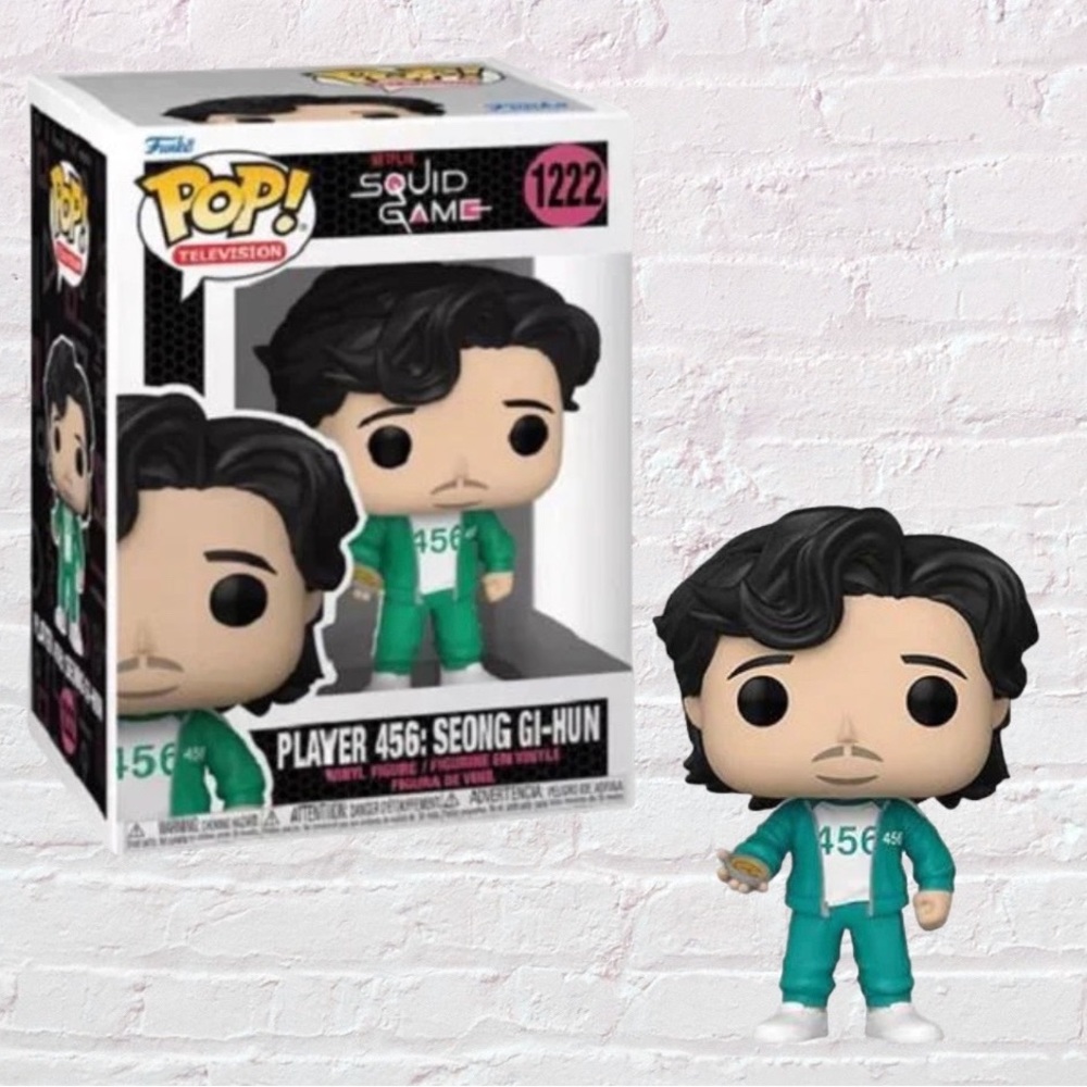 Funko POP! TV: Netflix Squid Game - Player 456: Seong Gi-hun #1222 BNIB